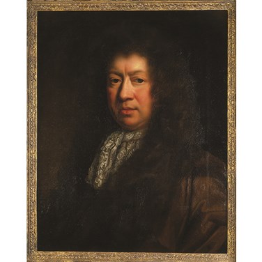 Portrait of Samuel Pepys by John Riley, c1680 [CLC/PO/P008]