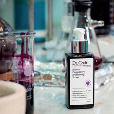 A grant of £640,000 was awarded to foster early-stage innovation in textiles and colour science; leading projects to market and resulting in a return on our investment. Dr. Craft Natural Purple Berry Brightening Serum by Keracol Limited is one example.