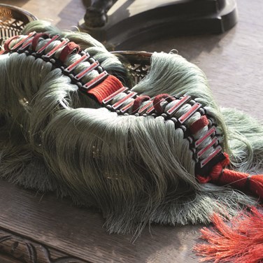 A long-term partnership with Cockpit Arts was reinforced with another grant of £66,000 (over three years) in 2019, allowing a new round of award recipients to take up positions in the weaving studio at Deptford, including Alicia Rowbotham whose work is featured here.