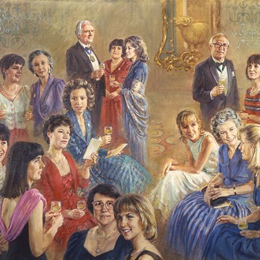 Portrait of the First 14 Liverywomen of The Company by June Mendoza, 1995 [CLC/PO/L005] 